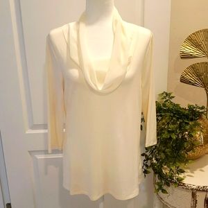 Coldwater Creek Cowl Neck Top Size M